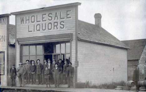 Wholesale Liquors, Minnesota City Minnesota, 1910's