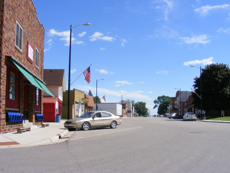 Street scene, Minnesota Lake Minnesota, 2014