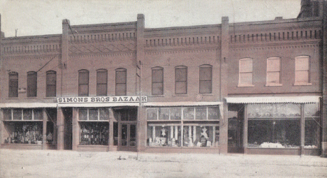 Simon Bros. Bazaar, Montevideo Minnesota, 1908