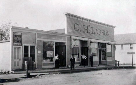 C. H. Larson Store, Nelson Minnesota, 1910's
