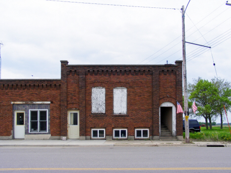 Street scene, Odin Minnesota, 2014