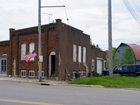 Street scene, Odin Minnesota, 2014