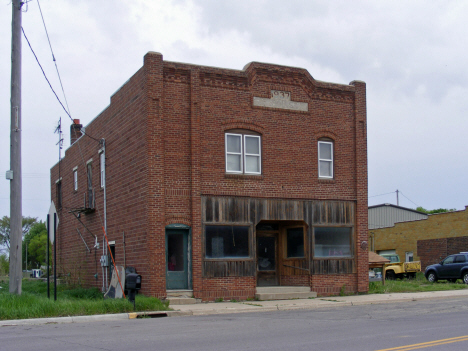 Street scene, Odin Minnesota, 2014