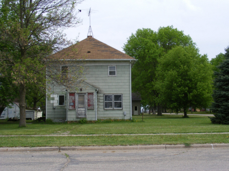 Street scene, Odin Minnesota, 2014