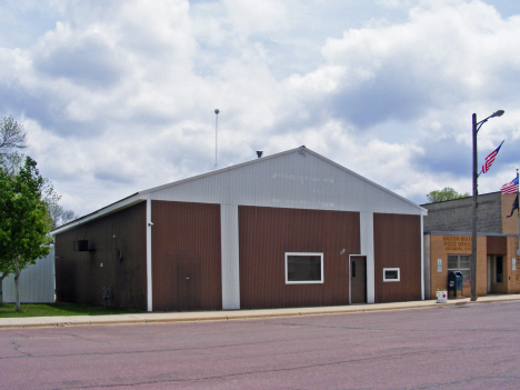 Street scene, Okabena Minnesota, 2014