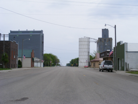 Street scene, Ormsby Minnesota, 2014