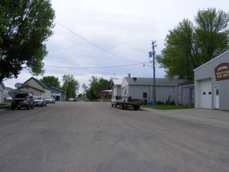 Street scene, Ormsby Minnesota, 2014
