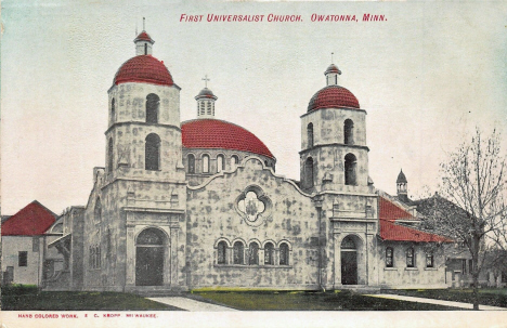 First Universalist Church, Owatonna Minnesota, 1907