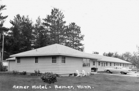 Remer Motel, Remer Minnesota, 1960's