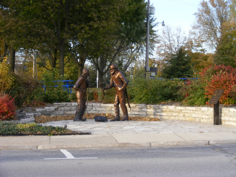 Statues, Spring Valley Minnesota, 2009