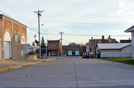 Street scene, Spring Valley Minnesota, 2009