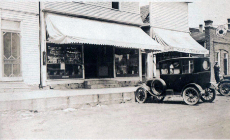 Street scene, St. James Minnesota, 1920's