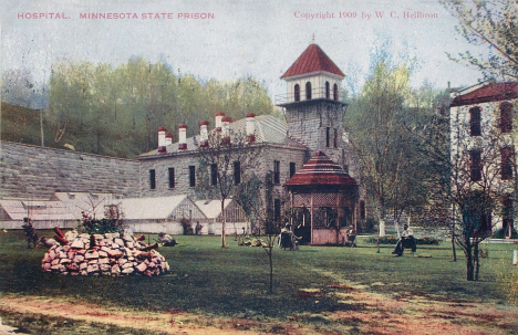 Hospital, Minnesota State Prison, Stillwater Minnesota, 1909