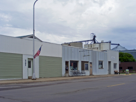 Street scene, Trimont Minnesota, 2014