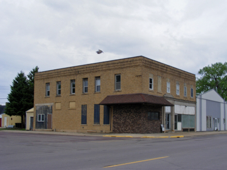 Street scene, Trimont Minnesota, 2014