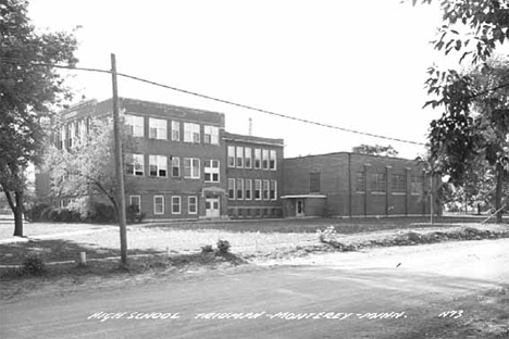 High School, Trimont Minnesota, 1940