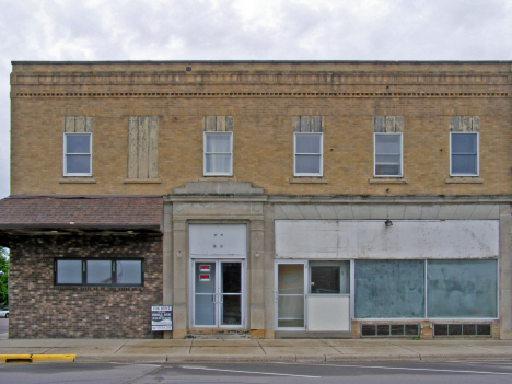 Vacant building, Trimont Minnesota, 2014