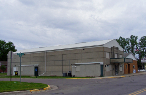 Side view, Community Building, Trimont Minnesota, 2014