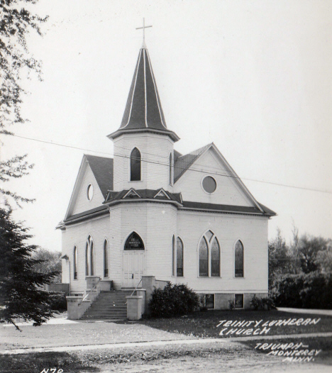 Trinity Lutheran Church, Triumph-Monterey Minnesota, 1940's