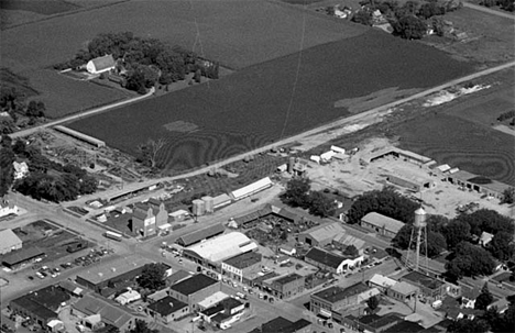 Aerial view, Truman Minnesota, 1974