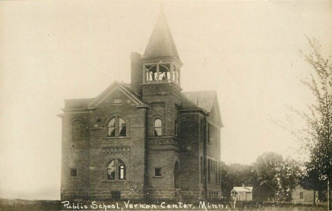 Public School, Vernon Center Minnesota, 1910's
