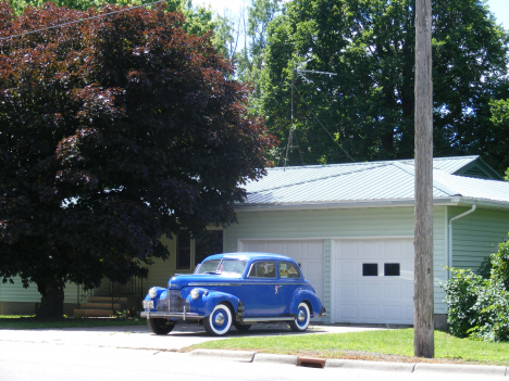 Street scene, Vernon Center Minnesota, 2014