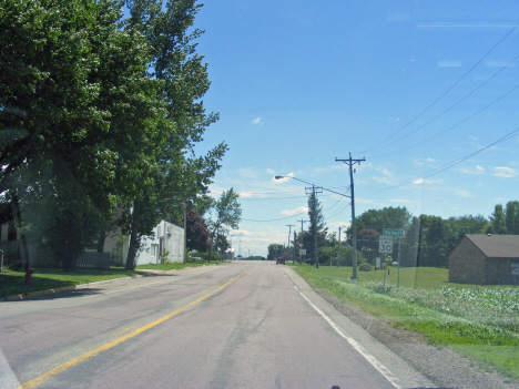 Entering Waldorf Minnesota on County Road 3, 2014