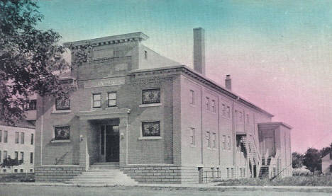 M. W. A. Opera House, Warren Minnesota, 1912