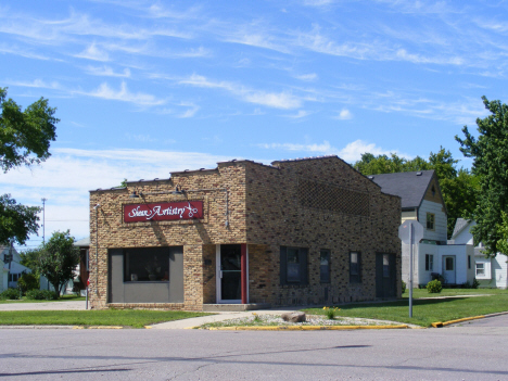 Street scene, Wells Minnesota, 2014