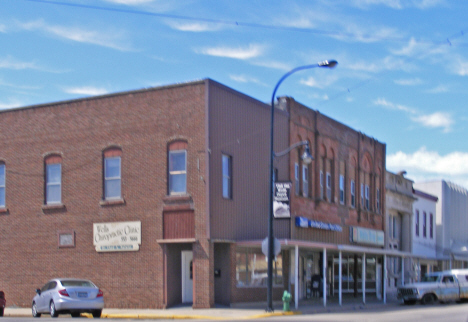 Street scene, Wells Minnesota, 2014