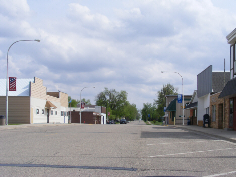 Street scene, Wilmont Minnesota, 2014