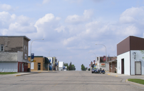 Street scene, Wilmont Minnesota, 2014