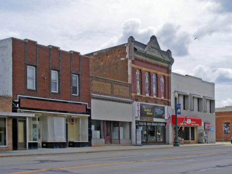 Street scene, Winnebago Minnesota, 2014