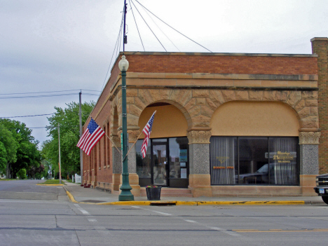 Street scene, Winnebago Minnesota, 2014