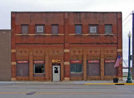 Street scene, Winnebago Minnesota, 2014