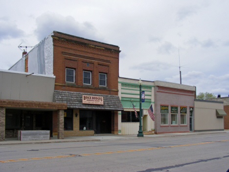 Street scene, Winnebago Minnesota, 2014