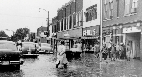 Flood, Marshall Minnesota, 1957