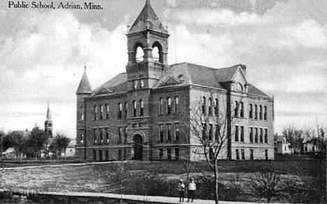 Public School, Adrian Minnesota, 1913