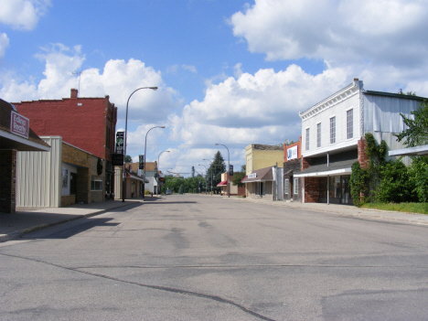 Street scene, Appleton Minnesota, 2014