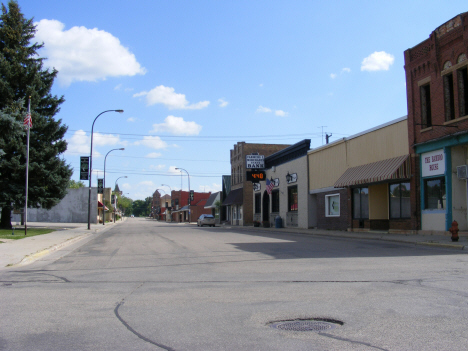 Street scene, Appleton Minnesota, 2014