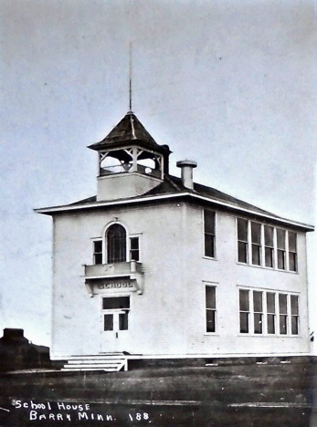 School, Barry Minnesota, 1910's