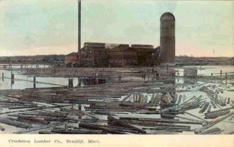 Crookston Lumber Company, Bemidji Minnesota, 1910