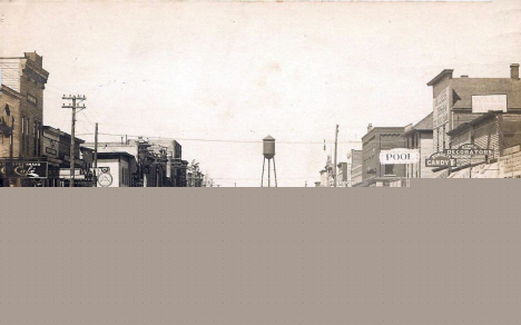 Third Street, Bemidji Minnesota, 1910's