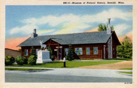 Museum of Natural History, Bemidji Minnesota, 1952