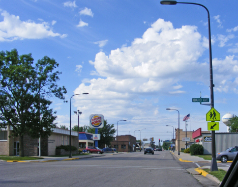 Street scene, Benson Minnesota, 2014