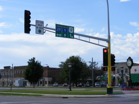 Street scene, Benson Minnesota, 2014