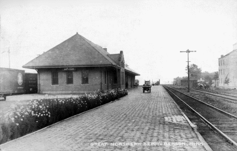 Great Northern Depot, Benson Minnesota, 1908