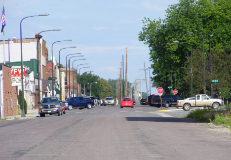 Street scene, Benson Minnesota, 2014