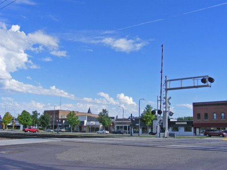 Street scene, Benson Minnesota, 2014