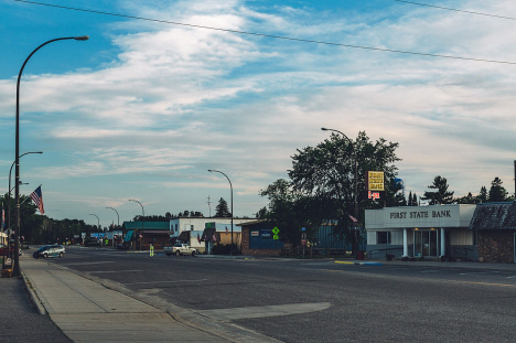 Main Street, Bigfork Minnesota, 2017